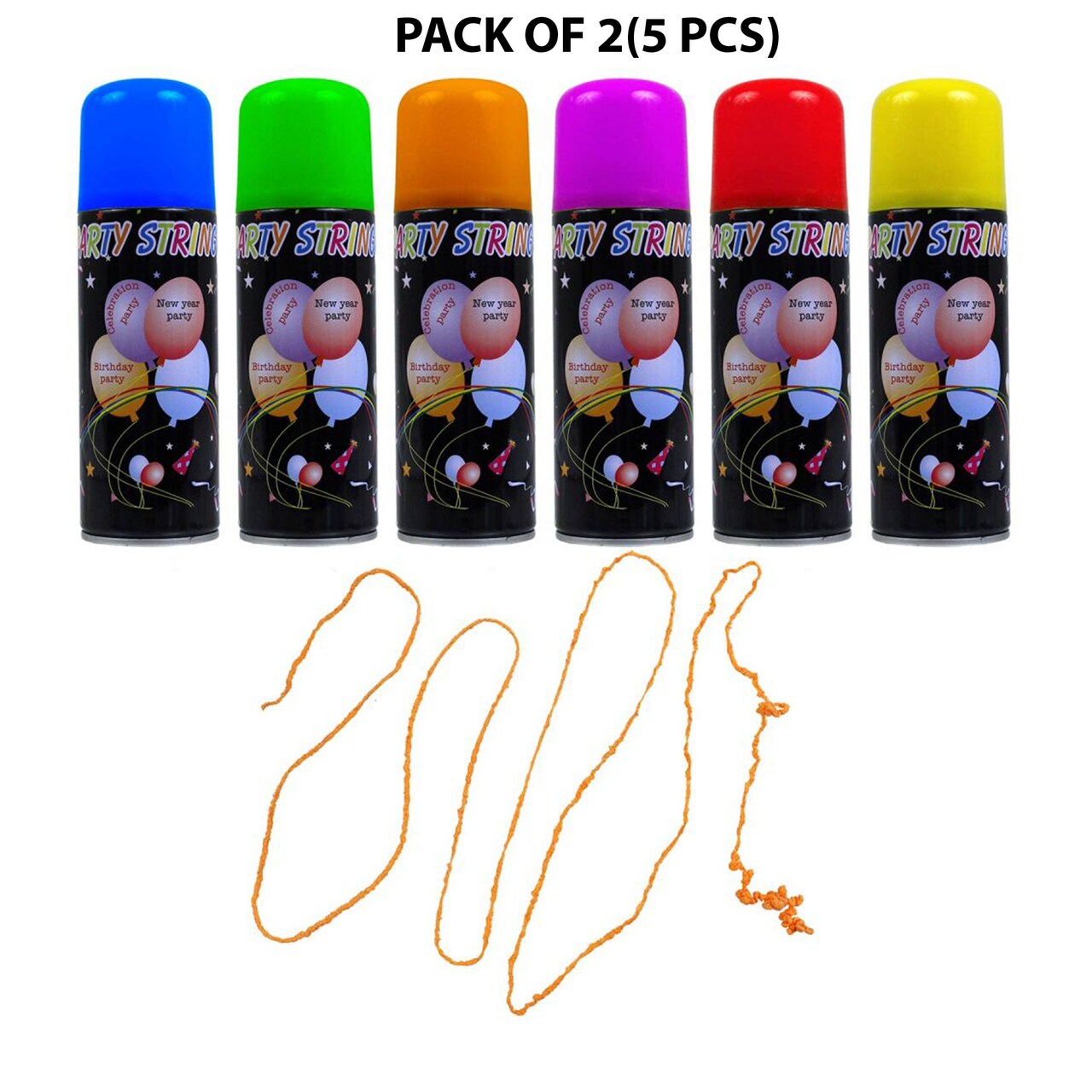 Vibrant Assorted Colors Confetti in a Can - 3 Ounce Burst of Celebration | Raheev®